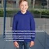 LE11 Children's Unisex Hooded Sweatshirt/Hoodie (UK, Age, 12 Years, 13 Years, Regular, Forest Green) #5
