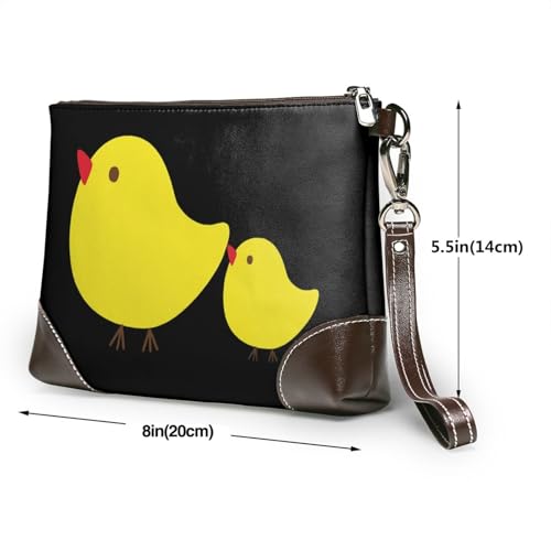 Bflcwm] クラッチバッグ メンズ レディース 二匹のひよこ セカンド