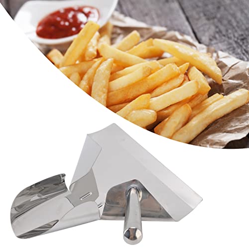 French Fry Bagger Scoop, French Fries Shovel Commercial Fry Bagger Scooper Food French Fries Shovel Fry Scoop For Cinemas Buffet #TOP1