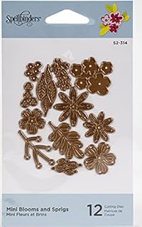 Spellbinders Mini Blooms and Sprigs, METAL