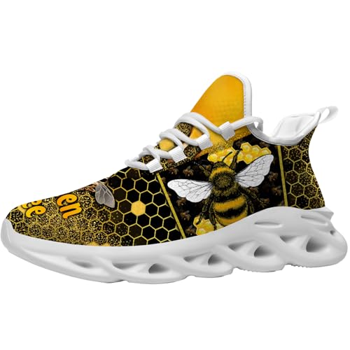 Bee Shoes Mens Womens Fashion Sneakers Running Tennis Shoes Gifts for Men Women