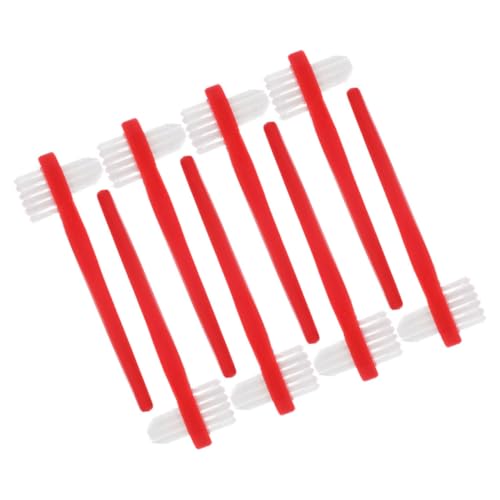 TOVINANNA 8piezas Cepillo Para Retenedores Limpiador De Dentaduras Postizas Cabezales Compacto