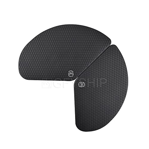 Poignée de réservoir moto haut de gamme antidérapante Suzuki SV 650 finition noire