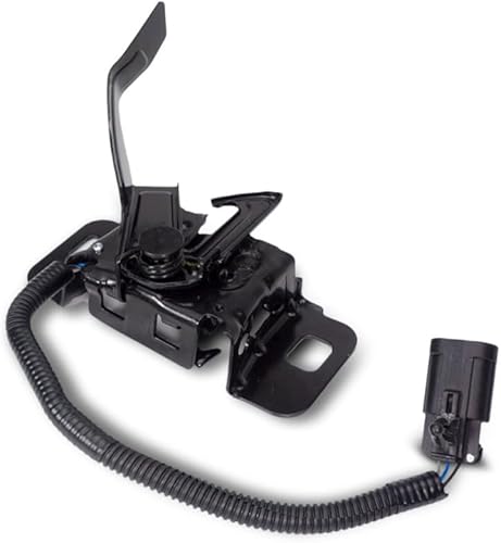 Miniatura 4 de Para Chevy Silverado 1500 2014 2015 2016 2017 2018 pestillo de capó | con arranque remoto | GM1234131