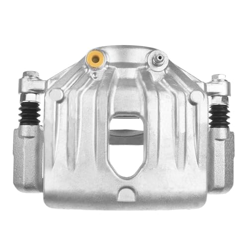 Image of Detroit Axle - Front Right Brake Caliper for 3.8L 2009 2010 2011 Hyundai Genesis Disc Brake Caliper w /Bracket Replacement Passenger Side Assembly