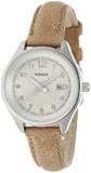 Fossil Flight Mini Leather Watch - Sand