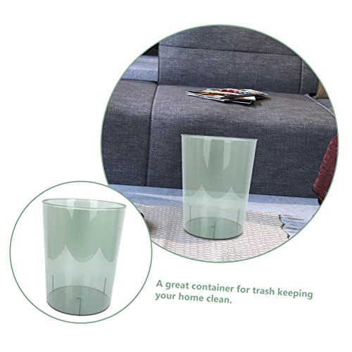 Caneca rectangular para basura de plástico 1.1 lb miniatura 7
