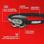 Rechargeable LED Headlamps by Eveready (2-Pack), IPX4 Water Resistant Head Lights for Running, Camping, Emergency, Outdoors (USB Cable Included),Black (2-Pack),Adjustable - Image 5