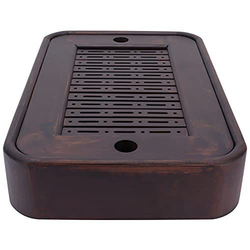 Plateau de service à thé, plateau à thé Plateau à thé pour le bureau pour l'hôtel pour la maison pour le salon de thé Cover