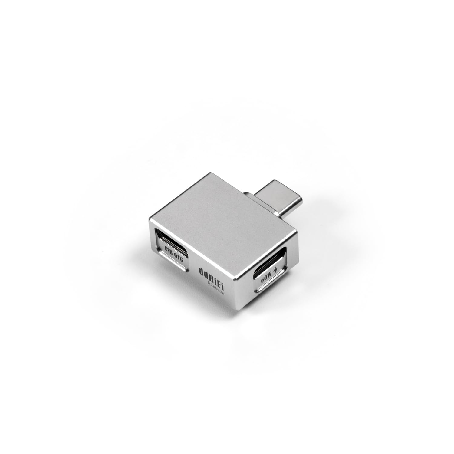 DD ddHiFi TC28Max, adattatore USB-C OTG con ricarica PD da 60 W, DAC/Amp ad alta risoluzione, compatibile per telefono