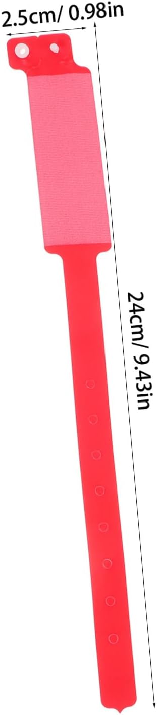 100pcs Disposable PVC Patient Identification Wristbands Soft Comfortable Id Bands for Hospitals Easy to Wear Single-use for Patient Comfort and Safety