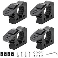 Greluma 4 Stk Schaufelhalter, Schnellspanner Montagehalterung aus Gummi für Werkzeuggriffe mit 3 cm bis 4 cm Durchmesser für LKW, UTV, ATV, Offroad