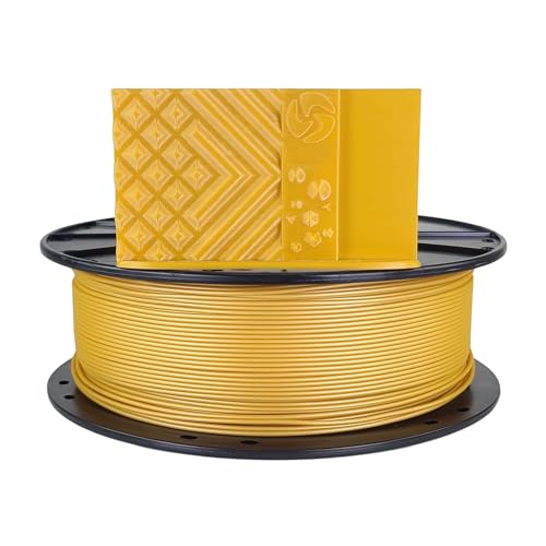 Image of 3D-Fuel Tough Pro PLA+ Filament for 3D Printing, Made in, Metallic Gold