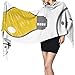 Produktbild Kevin-Shop 27 'x 77' Mädchen Schals lustige gelbe neue Idee Glühbirne Wrap Schals Schals für Frauen stilvolle große warme Decke