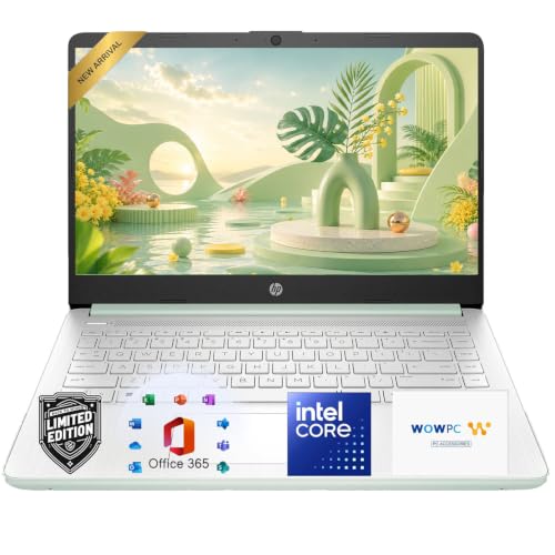 Image of HP 14 inch Laptop, Intel N150 Processor, 4GB DDR5 RAM, 128GB SSD, 1TB Cloud Storage, Back to School Limited Edition, Windows 11 with Microsoft 365