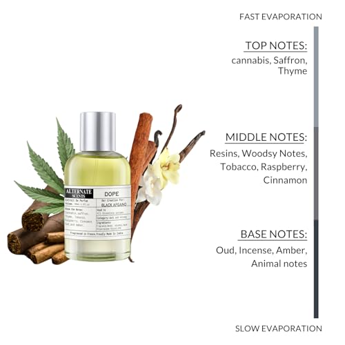 Image of Alternate Scents DOPE Long Lasting 100ml Perfume Spray For Men & Women|Strong| 30% Oil Concentration| Fragrance From France | Made In India|