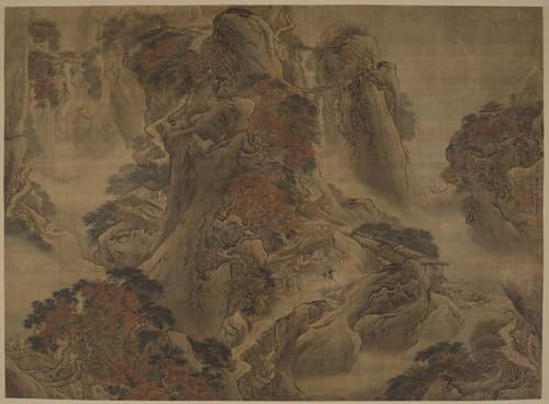 Tableau Route de Shu : créez une ambiance zen et voyageuse dans votre décoration de chambre