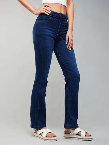 Image of Dolce Crudo High Rise Wide Leg Jeans for Women