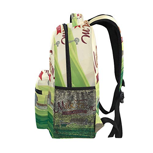 Cooper girl Mochila infantil Milk Farm And Herd Vacas para meninos e adolescentes