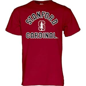 Blue 84 Men’s Stanford Cardinal T Shirt Line Up Team Color, Stanford Cardinal, X-Large