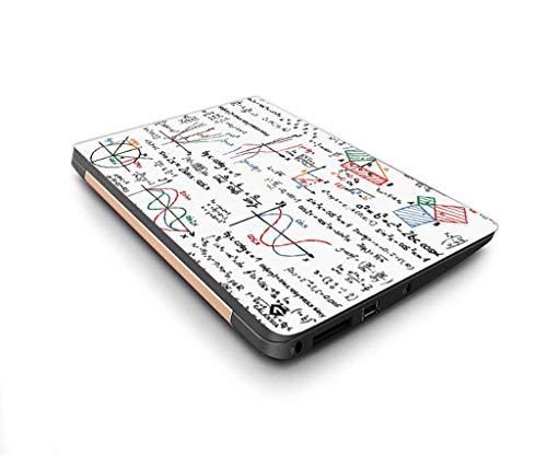 Image of Galaxsia Maths Love Laptop Skin /Sticker /Protector, 13-13.3 Inches, Vinyl, Design 2, Scratch Resistant, Compatible with HP, Dell, Sony, Acer, Lenovo, Asus
