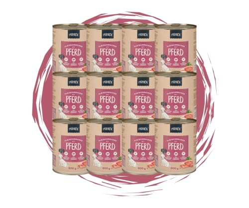 Primox | Pferd 2x6x800g | Sparpaket | Hundefutter