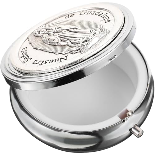 Toyvian Caja Organizadora de Joyas de Aleación de Aluminio Plata Diseño Multifuncional y Práctico para Almacenamiento y Exhibición Elegante