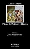 Fábula de Polifemo y Galatea (Letras Hispánicas)