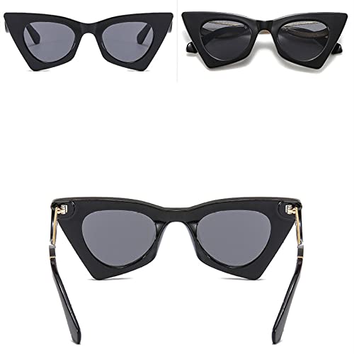 Lunettes œil de chat pour femme avec petits cadres transparents - 4
