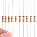 100 Values 1000pcs 1-10M ohm 1/2W Carbon Film Resistor Assortment Kit with Label 300V for DIY Projects and Experiments