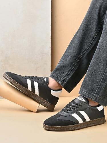 Image of TROTUS Men's Rich Quality|Perfect Style|Decent Look Synthetic Leather Lace up Sneaker's