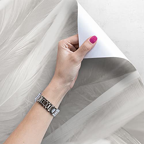 Magic-Stick papier peint meuble plume Coloray 290x290 cm - 4