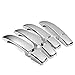 8Pcs New Durable Chrome Door Handle Cover Trims Kits Without Keyhole For 2005-2009 Land Rover Range Rover Sport 2006-2011 Land Rover Freelander 2/LR2 2005-2011