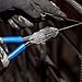 Klein Tools D2000-7CST Diagonal Cutters, Slim Head Linesman Pliers is Spring Loaded, Heavy-Duty Ironworker Pliers Cut ACSR, Screws, and More