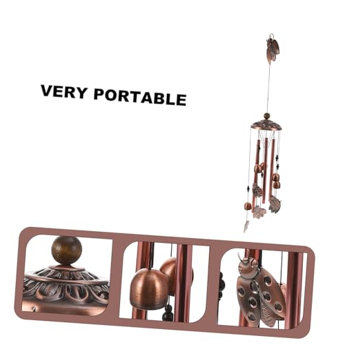 Vent rétro laiton aménagement extérieur et décoration maison suspendu 2pcs - 7