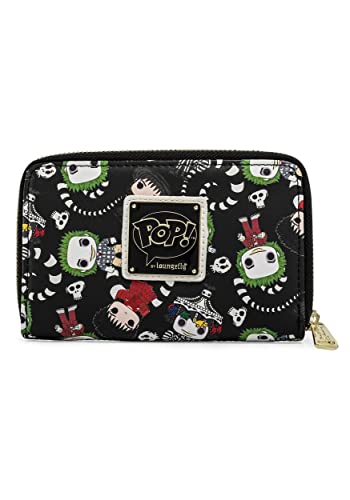 Loungefly POP Beetlejuice Zip Around Faux Leather Wallet