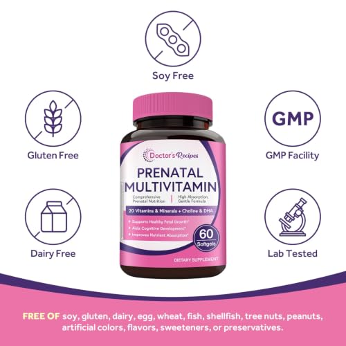 Doctor's Recipes Prenatal with DHA