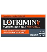 Lotrimin AF Cream: Athlete's Foot 1% Clotrimazole Antifungal Treatment, Clinically Proven Effecti...