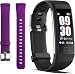 Fitness Tracker Color Screen Waterproof Activity Tracker Smart Watch Remote Photography Heart Rate Blood Pressure Blood Oxygen Monitor Step Calorie Counter Pedometer for Women Men Kids
