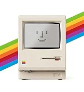 Amazon.co.jp: デジタル時計【1984レトロデザイン・maclock レ】温度