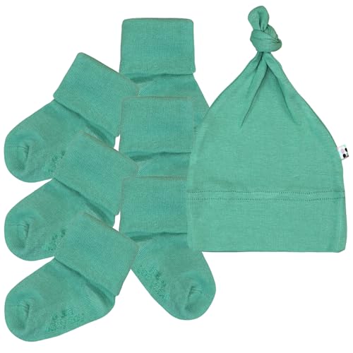 Image of Babysoy Eco Beanie and Socks Set