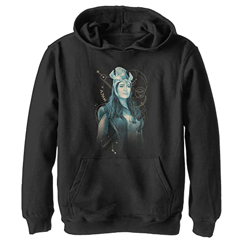 Sweat à capuche Marvel Eternals Ajak noir taille S pour garçon