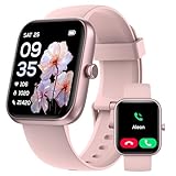 Smart Watch for Men Women with Bluetooth Call,Alexa Built-in Smartwatch,1.83'DIY Dial Fitness Watch with Sleep Heart Rate SpO2 Monitor,100+ Sport Mode,IP68 Waterproof Watch Compatible with Android iOS