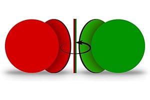 25-Pack Double-Sided Green Magnets - Flip to Red or Green for Visual Communication