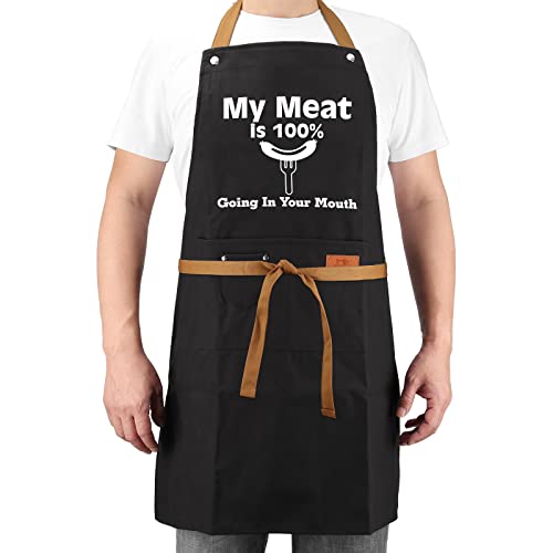 Hbestie Gifts For Dad, Funny Gifts For Women, Grilling Gifts For Men, Cool Gag Gifts For Men, Dad, Brother, Adults, Kitchen Cooking Apron Gift For Birthday, Valentine's Day, Father's Day Dad Gifts #TOP5