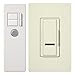 Lutron Maestro Single Pole/Multi-Location IR Fan Control Package Biscuit