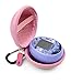 CASEMATIX Pink Carry Case Compatible with Tamagotchi On Virtual Interactive Pet Game , Includes Compact Case Only