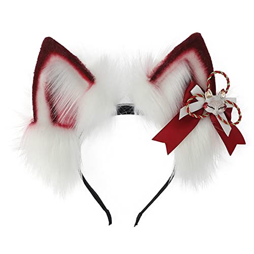 Serre-tête mobile en peluche Lolita bandeau cheveux oreilles cosplay