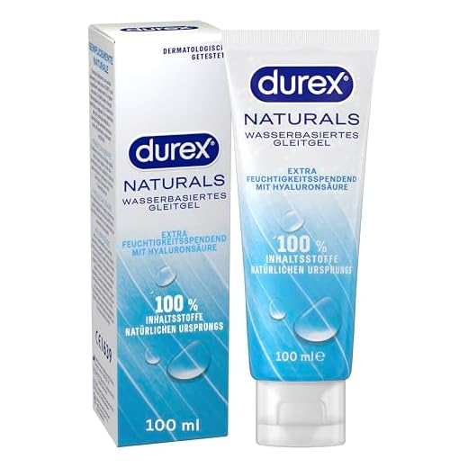 Durex, Naturals Gleitgel Extra Feuchtigkeitsspendend 100ml, Colourless, ml, 100 ml