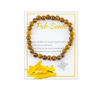 Only faith Pulsera de Palo Santo con Cuentas de Madera y Colgante Amuleto de protección Nudo de bruja, Equilibra Energías Negativas (Nudo de Bruja Celta) | Ya disponible en tu tienda friki favorita! En mundofriki.es!